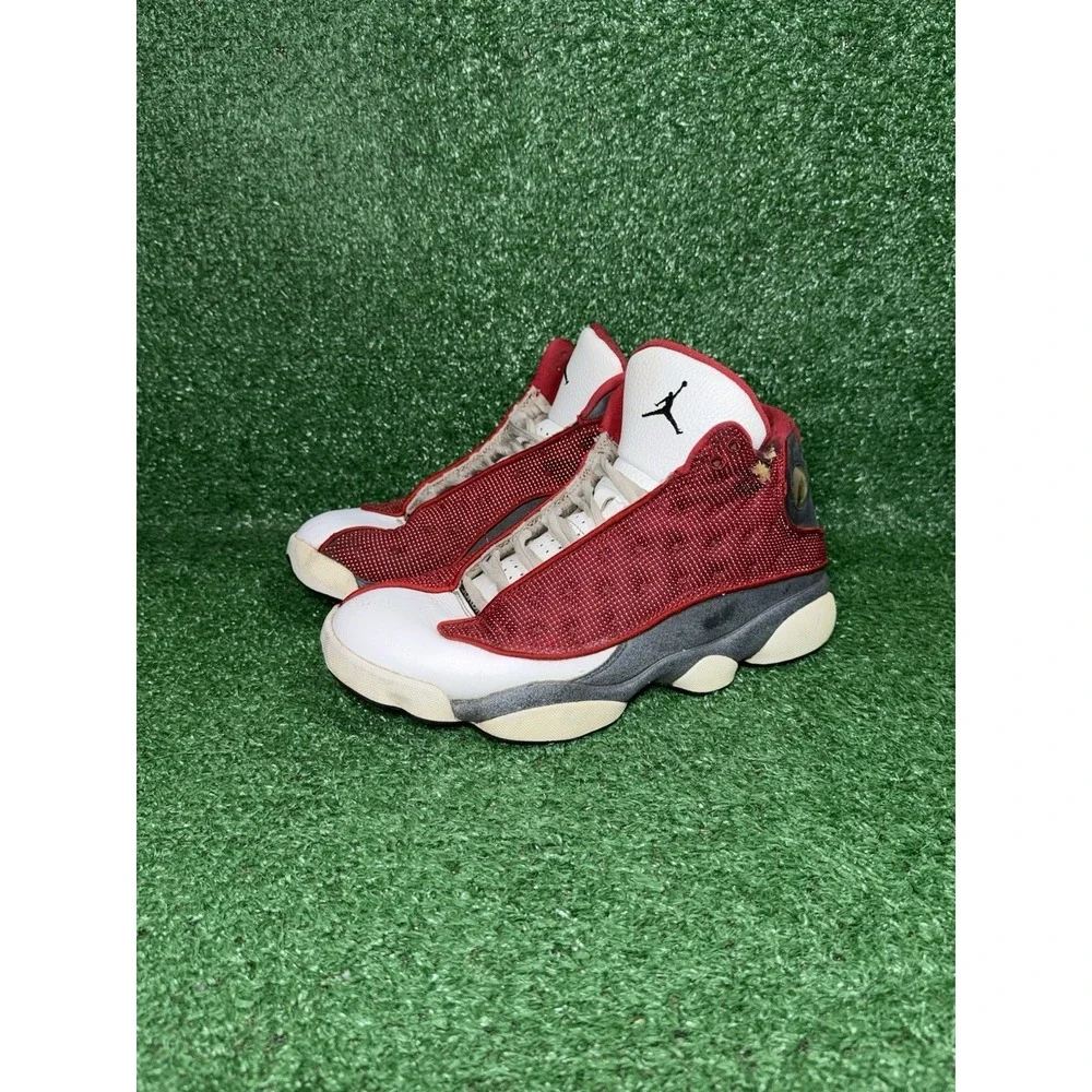 Nike Air Jordan 13 Mens Size 9.5 Red Flint Basketball Shoes Sneakers DJ5982-600
